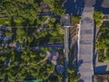 Potemkin Steps Istanbul Park Aerial in Odessa