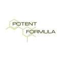 Potent formula sticker for healthy cosmetic product