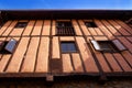 Potes village facades in Cantabria Spain Royalty Free Stock Photo