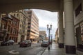 Potholes On Michigan Roads In Downtown Lansing