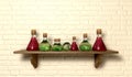 Potion Bottles On A Shelf