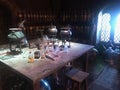 Potions classroom at Harry Potter Studio