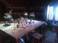 Potions classroom at Harry Potter Studio Royalty Free Stock Photo