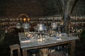 Potions classroom in Hogwarts