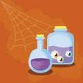 potions magic in scene halloween