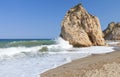 Potistika beach at Pelion in Greece Royalty Free Stock Photo