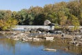 Potomac River in the Autumn Royalty Free Stock Photo