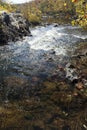 Potomac River in the Autumn Royalty Free Stock Photo