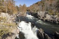 Potomac River in the Autumn Royalty Free Stock Photo