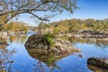 Potomac River in the Autumn Royalty Free Stock Photo