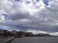 Potomac River on a Blustery Day Royalty Free Stock Photo