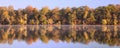 Potomac River Fall Color Royalty Free Stock Photo