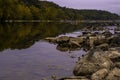 Potomac River in Autumn Royalty Free Stock Photo