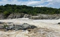 The Potomac river at the Great Falls, Maryland Royalty Free Stock Photo