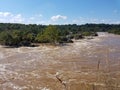 The Potomac river at the Great Falls, Maryland Royalty Free Stock Photo