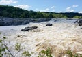 The Potomac river at the Great Falls, Maryland Royalty Free Stock Photo