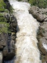 The Potomac river at the Great Falls, Maryland Royalty Free Stock Photo