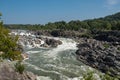 Potomac River, Great Falls State Park, Virginia. Royalty Free Stock Photo