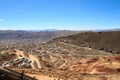Potosi aerial view,Bolivia Royalty Free Stock Photo