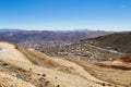 Potosi aerial view,Bolivia Royalty Free Stock Photo