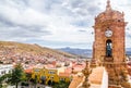 Potosi aerial view from San Lorenzo Church, Bolivia Royalty Free Stock Photo