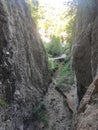 Potpecka cave Serbia seem terrain seen from above