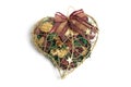 Potpourri in Heart-Shaped Box Royalty Free Stock Photo