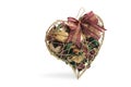 Potpourri in Heart-Shaped Box Royalty Free Stock Photo