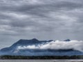 potraits of a cloudy mount jerai