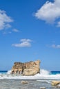 potrait view of cleopatra queen beach at marsa matrouh egypt