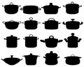 Pots and pans Royalty Free Stock Photo