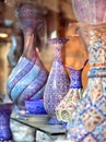 Pots store in old bazar Royalty Free Stock Photo