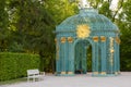 Potsdam, Germany - May 28, 2014: Sanssouci palace at sunny summer day