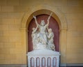 Moses in prayer Sculpture at Church of Peace (Friedenskirche) - Potsdam, Brandenburg, Germany