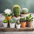 Urban Desert: Potted Cactus Bringing Desert Aesthetics to City Living