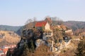 Pottenstein Castle in Franconian Switzerland