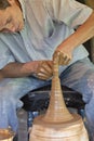 Making pottery, Rishtan, Uzbekistan