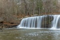 Potter`s Falls in Eastern Tennessee Royalty Free Stock Photo