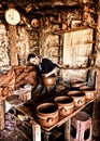 The potter working Royalty Free Stock Photo
