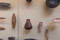 Pottery of artifacts in the Museum of Egyptian Antiquities, is home to an extensive collection of ancient Egyptian, Cairo, Egypt Royalty Free Stock Photo