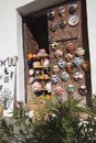 Pottery in Frigiliana an old Moorish village above Nerja on the Costa del Sol in Southern Spain