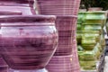 Pottery handicrafts Royalty Free Stock Photo