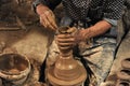 Pottery handmade in workshop Ã¢â¦Â¥