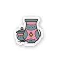 Pottery hobby sticker