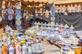 Pottery housewares for sale at the Houmt Souk