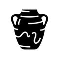 pottery human evolution glyph icon illustration