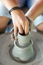 Pottery making Royalty Free Stock Photo