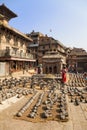 Pottery Making, Bhaktapur, Nepal Royalty Free Stock Photo