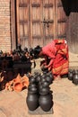 Pottery Making, Bhaktapur, Nepal Royalty Free Stock Photo