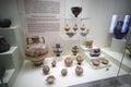 Pottery in museum of Mycenae